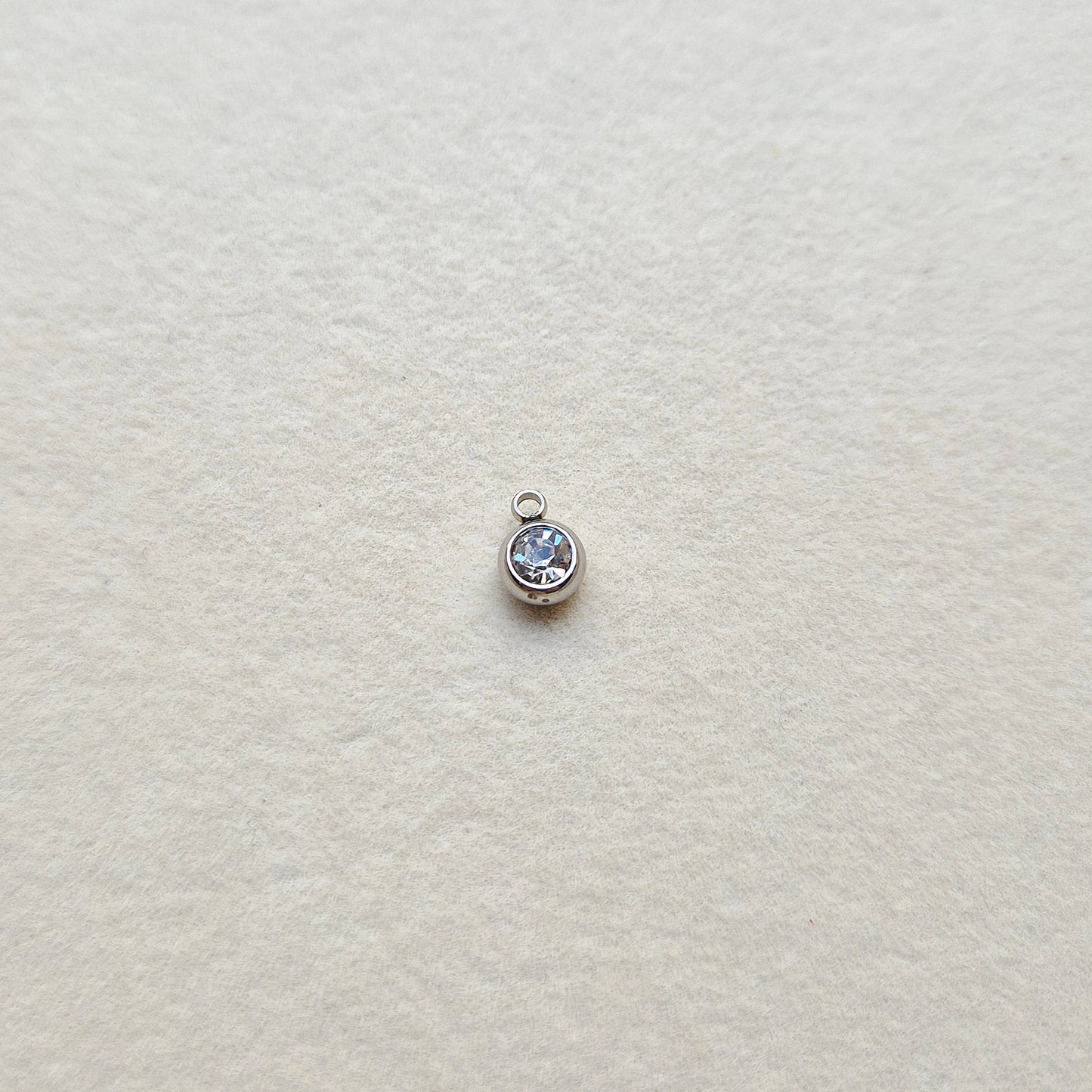 Charm Goccia di Luce - Silver