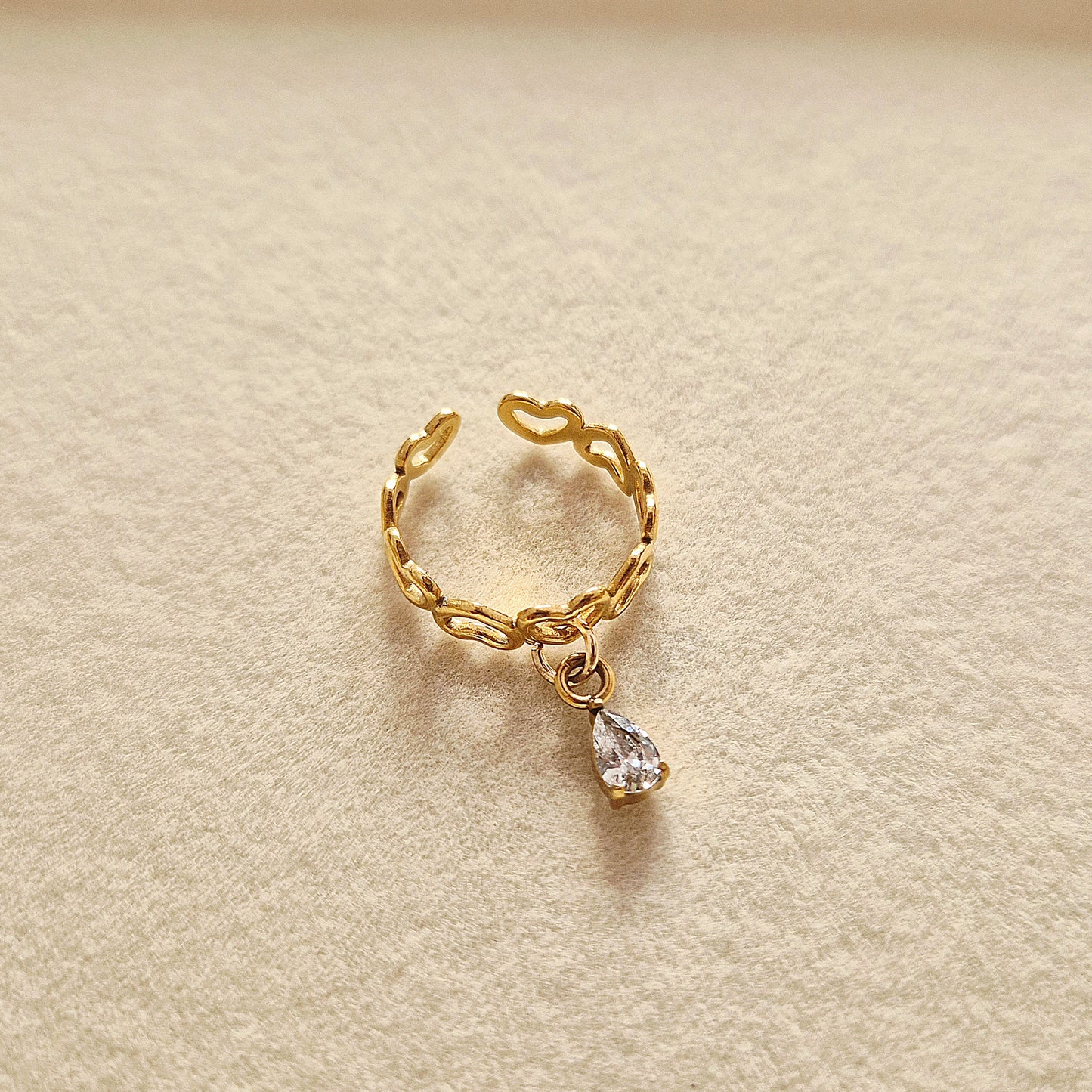 Grumy Heart Ring